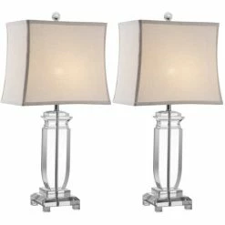 Budget ❤️ Hawthorne Collections Hawthorne Collection Olympia Crystal Table Lamp (Set Of 2) 🌟