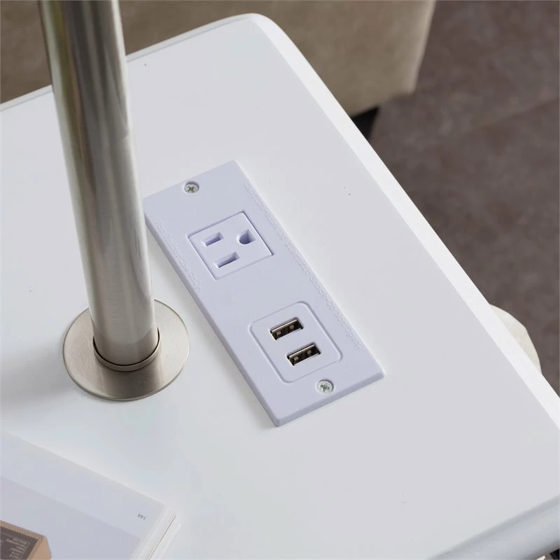 Best Sale β Leick Furniture Leick Home Coastal Notions Wood Orchid White Lamp Table π€© 7 Best Sale β Leick Furniture Leick Home Coastal Notions Wood Orchid White Lamp Table π€© - Image 5