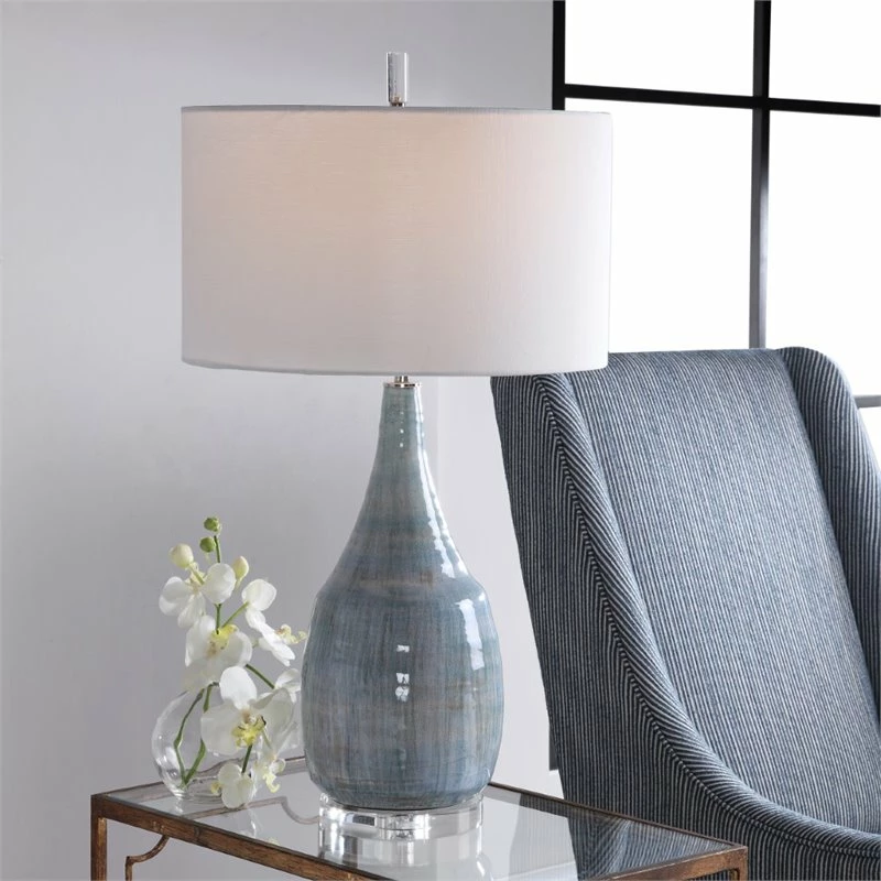 Top 10 ๐ฏ Uttermost Rialta Coastal Table Lamp In Aqua And Teal ๐ - Image 2