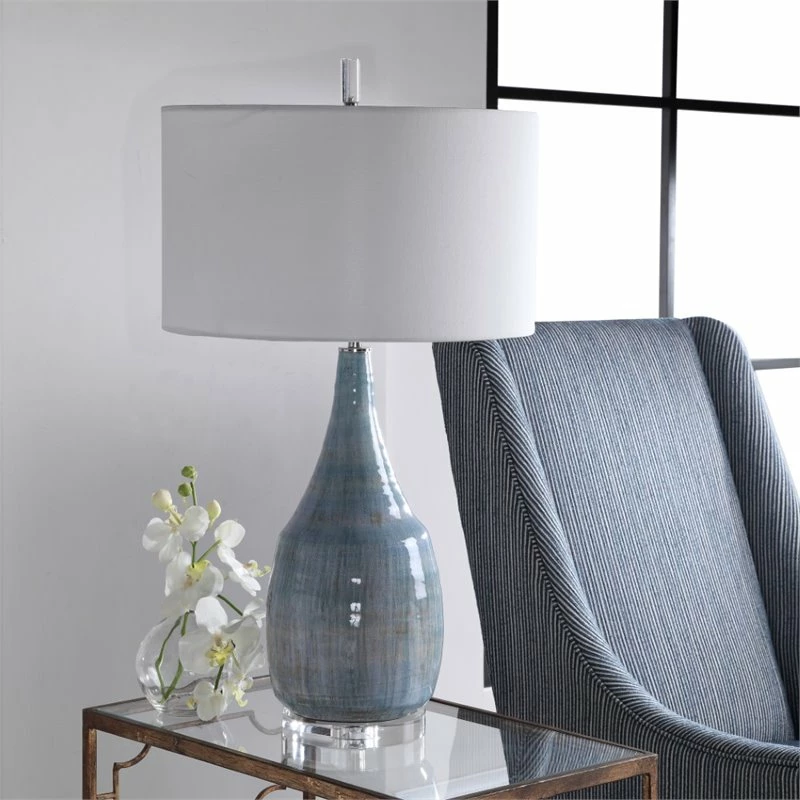 Top 10 ๐ฏ Uttermost Rialta Coastal Table Lamp In Aqua And Teal ๐ - Image 4