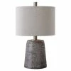 Wholesale ⭐ Allora 1-Light Textured Ceramic And Steel Lamp In Dark Rustic Bronze ✔️