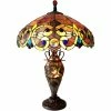 Budget π Chloe Lighting CHLOE Demetra Aurora Tiffany 3 Light Victorian Double Lit Table Lamp 18" Shade π₯° 1 Budget π Chloe Lighting CHLOE Demetra Aurora Tiffany 3 Light Victorian Double Lit Table Lamp 18" Shade π₯° -Safavieh Shop 2161336 L