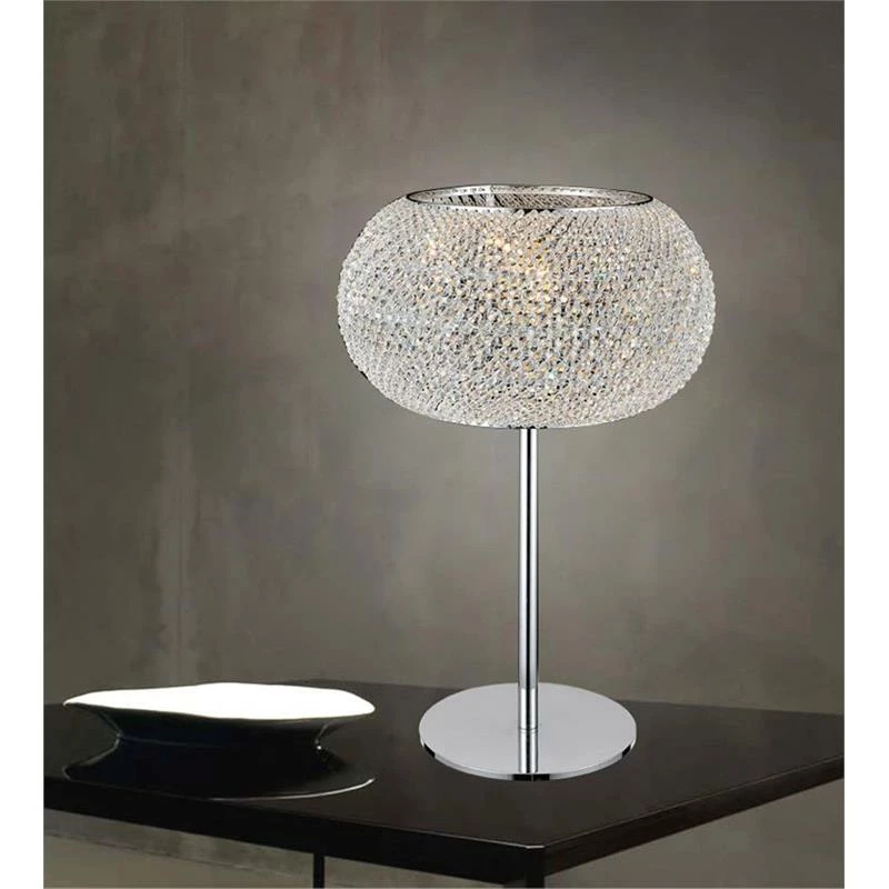 Brand new โค๏ธ CWI Lighting 12" 1-Light Transitional Metal Table Lamp In Chrome ๐ฏ - Image 2
