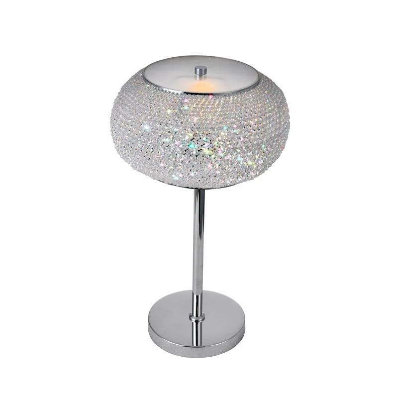Brand new โค๏ธ CWI Lighting 12" 1-Light Transitional Metal Table Lamp In Chrome ๐ฏ - Image 3
