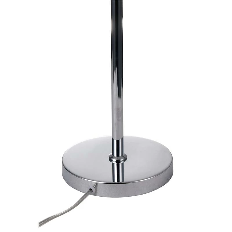 Brand new โค๏ธ CWI Lighting 12" 1-Light Transitional Metal Table Lamp In Chrome ๐ฏ - Image 4