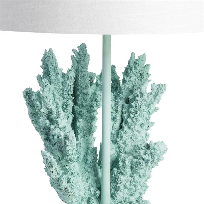 Outlet π Crestview Collection Coral Table Lamp Blue Resin 13x14x24.5" Coastal Style π₯ 8 Outlet π Crestview Collection Coral Table Lamp Blue Resin 13x14x24.5" Coastal Style π₯ - Image 6