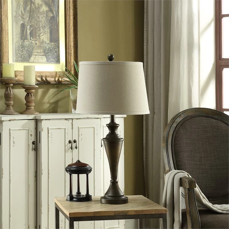 Best reviews of 🛒 Crestview Collection Christopher Metal Table Lamp In Bronze 🔥 - Image 4