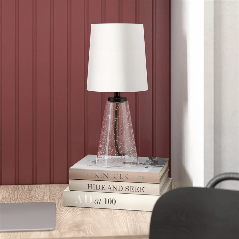 Flash Sale π€© Henn&Hart 7" Seeded Glass Metal/Glass/Fabric Mini Lamp π 9 Flash Sale π€© Henn&Hart 7" Seeded Glass Metal/Glass/Fabric Mini Lamp π - Image 7