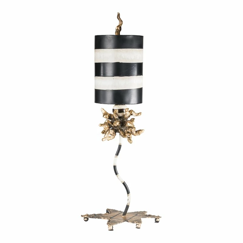Cheapest ๐ฏ Lucas McKearn Dominique Traditional Metal Table Lamp In Black/Cream ๐