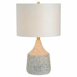 Top 10 ⌛ Maklaine 14" Coastal 1-light Cotton Table Lamp In Beige 🎁