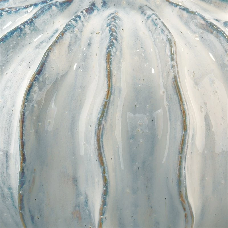 Outlet ✨ Jamie Young Co Oceane Gourd Coastal Ceramic Table Lamp In White ✔️ - Image 3