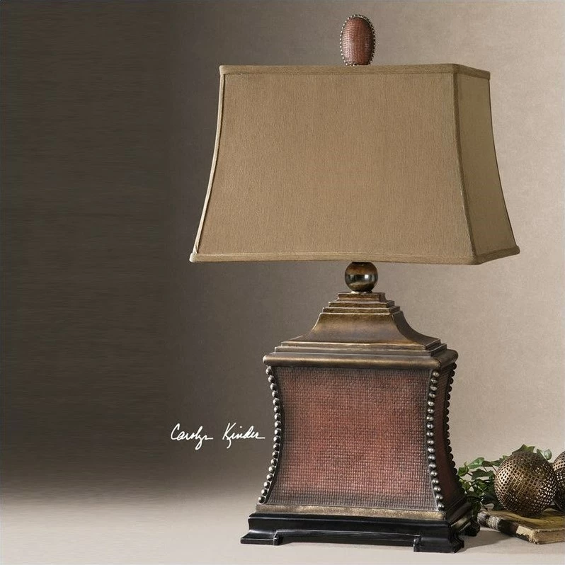 Discount ๐งจ Bowery Hill Contemporary Aged Red Table Lamp ๐ฅ - Image 2