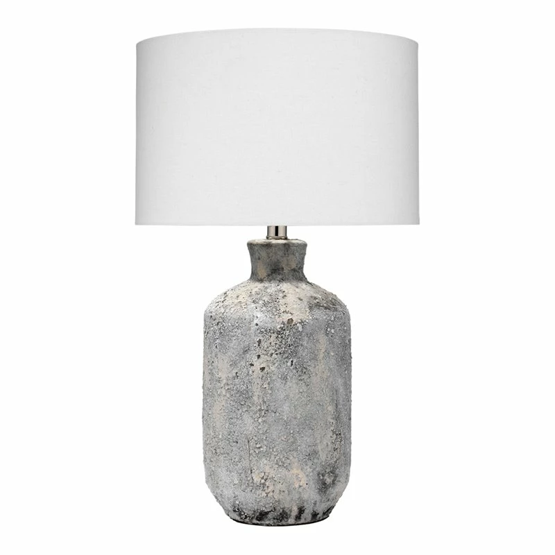 Top 10 🛒 J&D Designs Blaire 24.5" Coastal Ceramic And Cotton Table Lamp In Gray Textured 🥰
