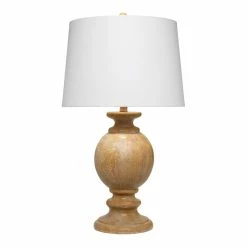 Top 10 ⌛ J&D Designs Faye 26" Traditional Resin And Linen Table Lamp In Brown/Natural ✨