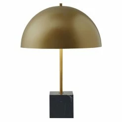 Promo 🎉 Olliix INK+IVY Piper Mid-Century Metal And Resin Table Lamp In Gold/Black 😉