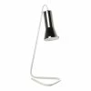 Budget π American Home Classic Jolene 1-Light Mid-Century Table Lamp In Chrome And White π 2 Budget π American Home Classic Jolene 1-Light Mid-Century Table Lamp In Chrome And White π -Safavieh Shop 2546204 L