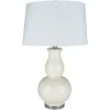 Flash Sale 🌟 Surya Devon 1-Light Traditional Linen And Ceramic Table Lamp In Off White 👏