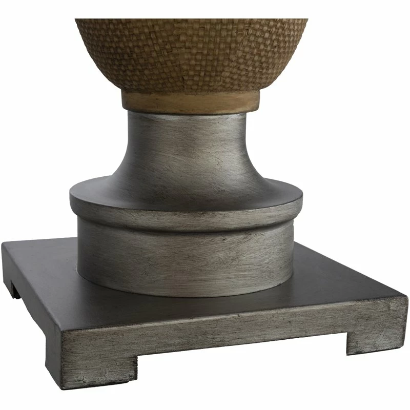 Budget ๐งจ Surya Bizzy 1-Light Traditional Linen And Metal Table Lamp In Multi-Color ๐ - Image 3