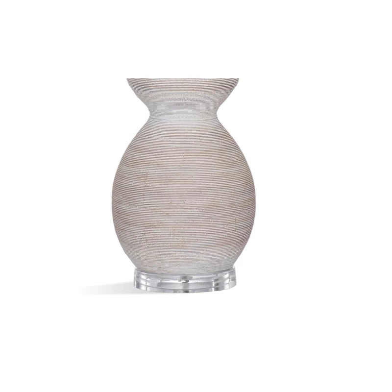 Discount ๐ Bassett Mirror Sandy Table Lamp In White Ceramic ๐ - Image 3