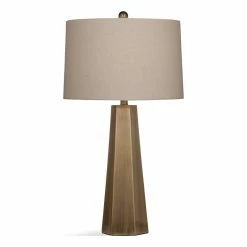 Best Pirce 🌟 Marsham Table Lamp In Gold Metal By Bassett Mirror 😀