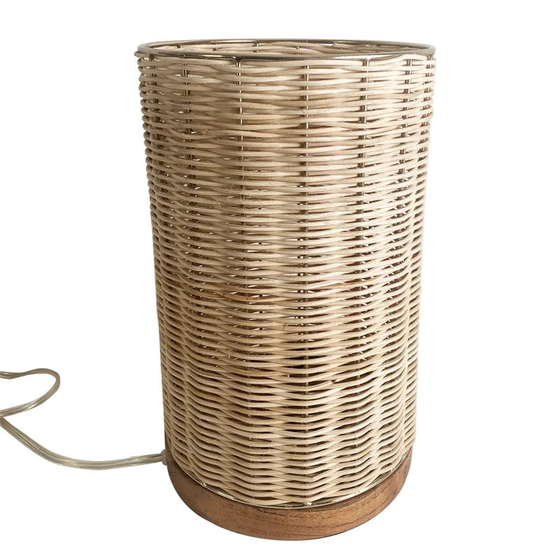 Flash Sale β¨ HomeRoots '15" Traditional Rattan And Iron Table Lamp π― 4 Flash Sale β¨ HomeRoots '15" Traditional Rattan And Iron Table Lamp π― - Image 2