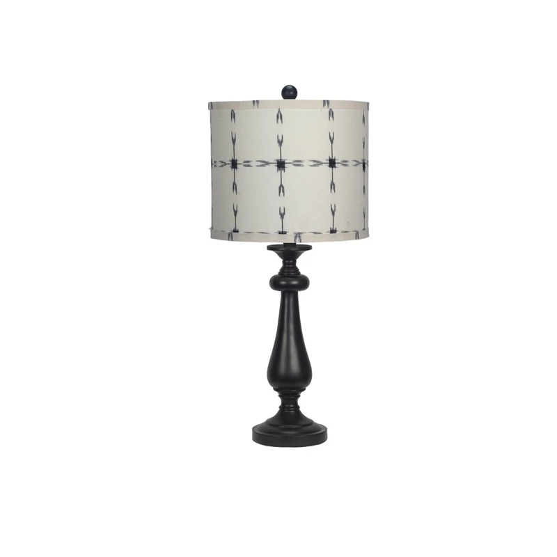 Buy ๐ฅ HomeRoots 'Black Candlestick Tribal Arrows Shade Table Lamp ๐ - Image 5