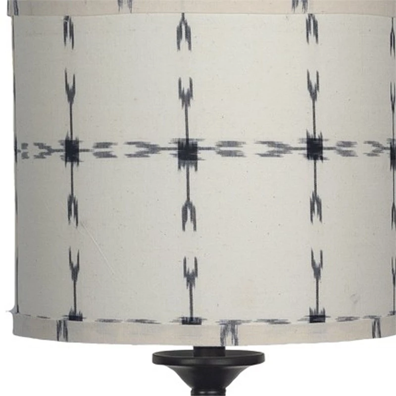 Buy ๐ฅ HomeRoots 'Black Candlestick Tribal Arrows Shade Table Lamp ๐ - Image 6