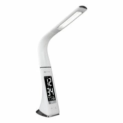 Discount 🎁 HomeRoots 'Contemporary White Sanitizing LED Desk Lamp ✔️