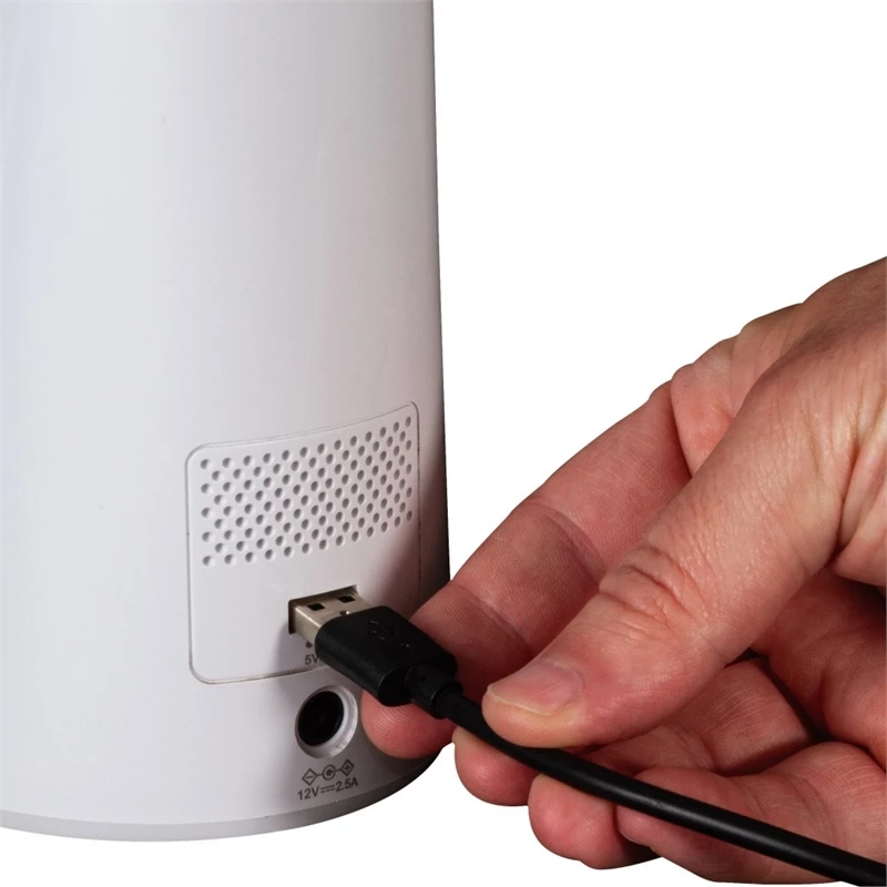 Brand new ๐คฉ HomeRoots 'Contemporary White Sanitizing And Charging LED Desk Lamp ๐งจ - Image 3