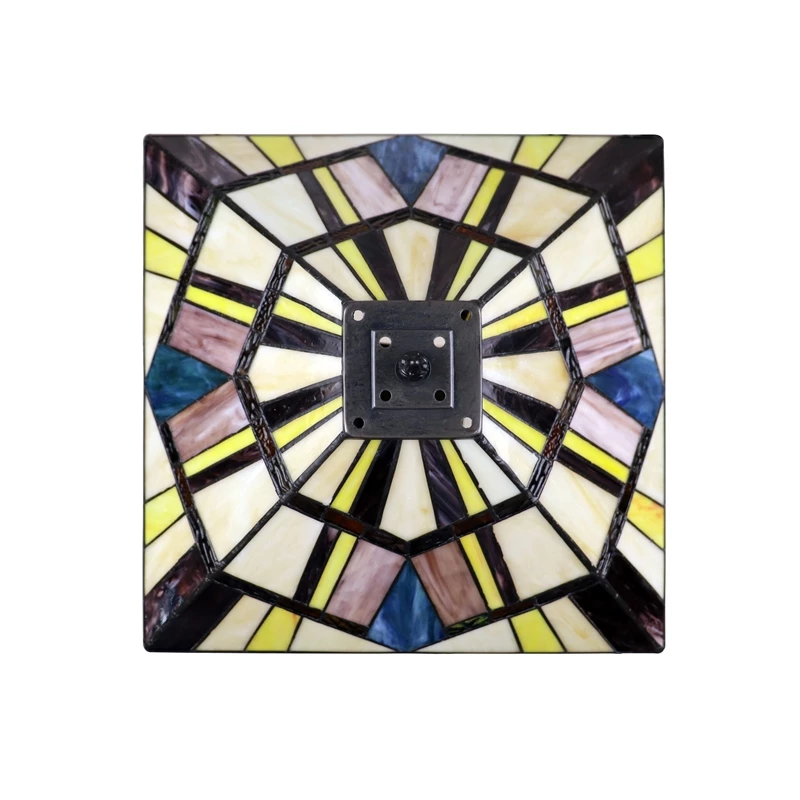 Discount 😀 Chloe Lighting Mission Vincent 3-Light Metal Table Lamp In Blackish Bronze 🎉 - Image 2