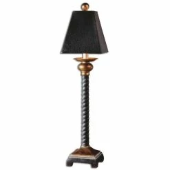 Flash Sale 👏 Uttermost Bellcord Black Buffet Lamp 😍