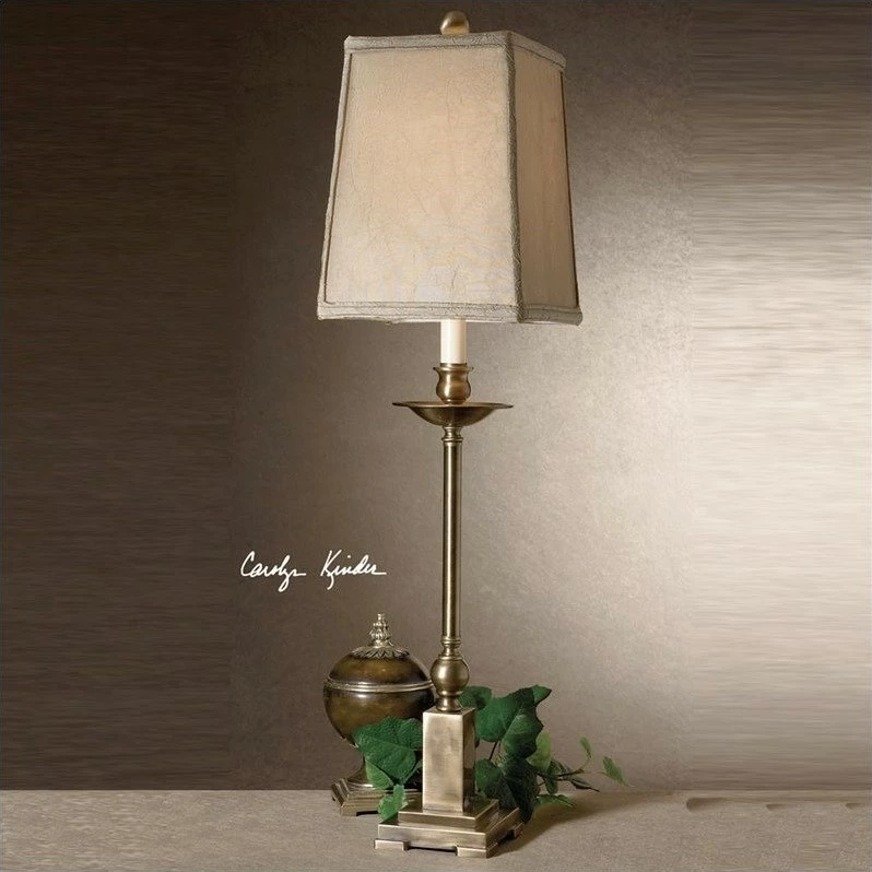 Best Sale ๐ Uttermost Lowell Buffet Lamp In Lightly Aged Bronze ๐ฅฐ - Image 2