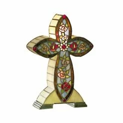 Buy 🎁 Dale Tiffany Flora Tiffany Cross Accent Lamp 😀