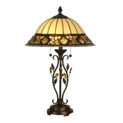 Best Pirce 🎁 Dale Tiffany Pebble Stone Table Lamp 🔔