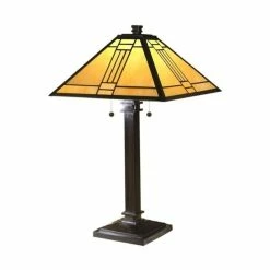 Discount 😉 Dale Tiffany Noir Mission Table Lamp ❤️