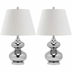 Brand new 💯 Safavieh Eva Double Gourd Glass Lamp (Set Of 2) 😉