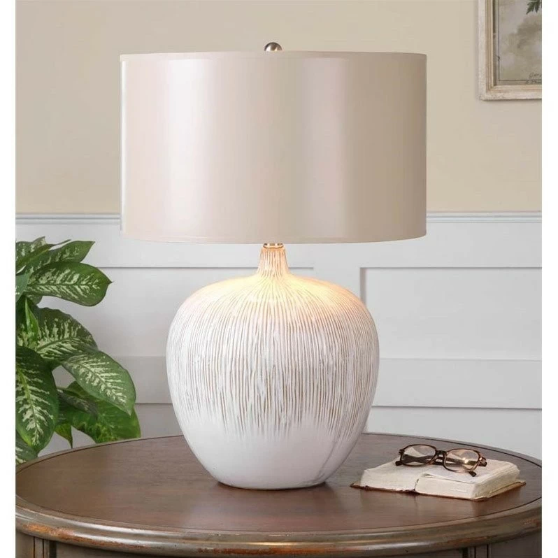 Wholesale 👍 Uttermost Georgios Textured Ceramic Lamp ⌛ - Image 2