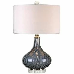 Discount ✨ Uttermost Sutera Water Glass Table Lamp 😍