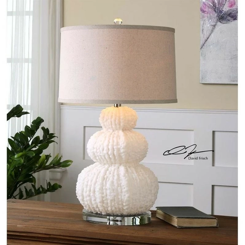 Outlet ๐ Uttermost Fontanne Shell Ivory Table Lamp ๐ - Image 2